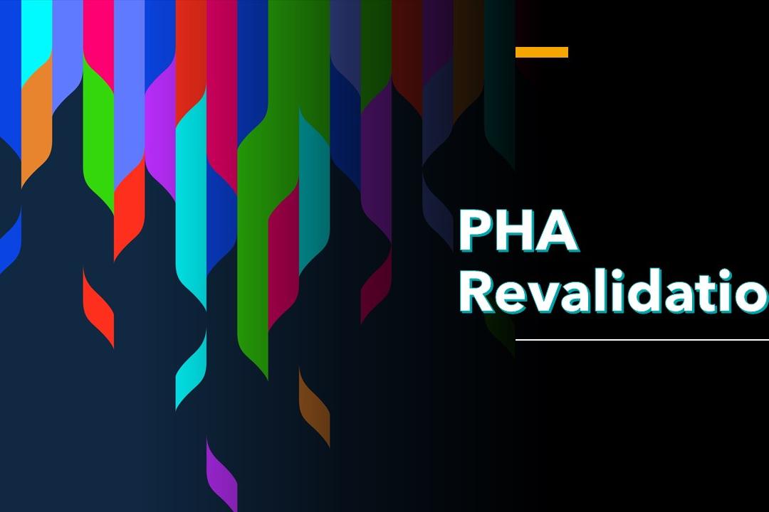 PHA Revalidation
